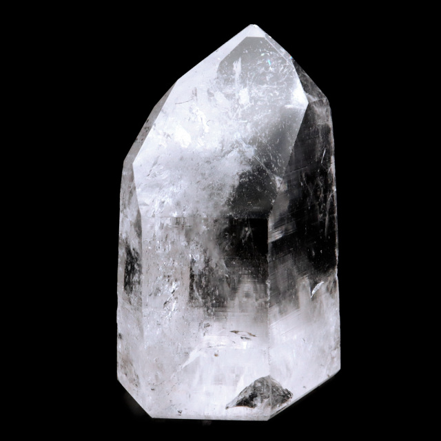 レムリアンシード 水晶 六角柱 ポイント 一部面残し 研磨磨き 1点もの 5A 天然石 ブラジル バイーア州産 証明書付き
