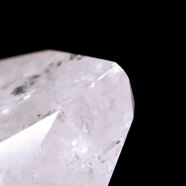 レムリアンシード 水晶 六角柱 ポイント 一部面残し 研磨磨き 1点もの 5A 天然石 ブラジル バイーア州産 証明書付き