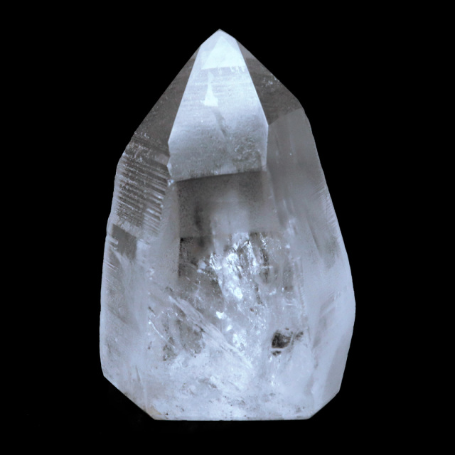 レムリアンシード 水晶 六角柱 ポイント 一部面残し 研磨磨き 1点もの 5A 天然石 ブラジル バイーア州産 証明書付き