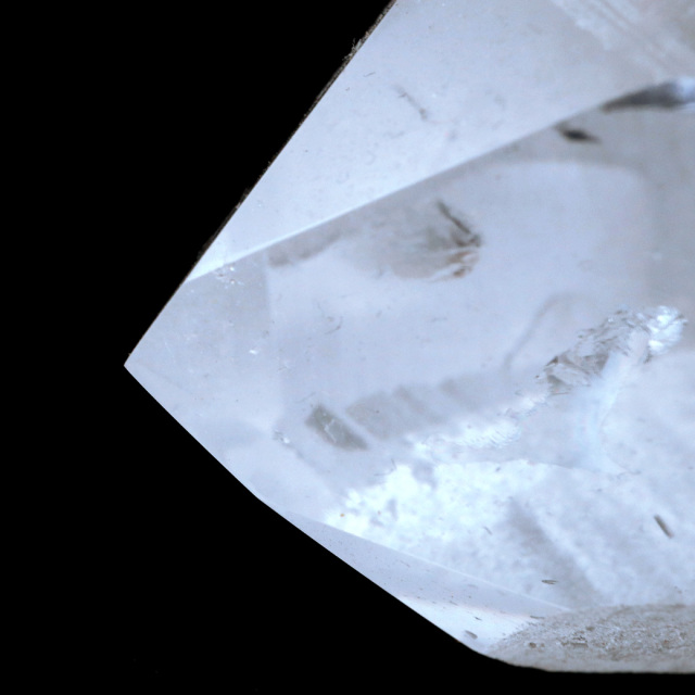 レムリアンシード 水晶 六角柱 ポイント 一部面残し 研磨磨き 1点もの 5A 天然石 ブラジル バイーア州産 証明書付き