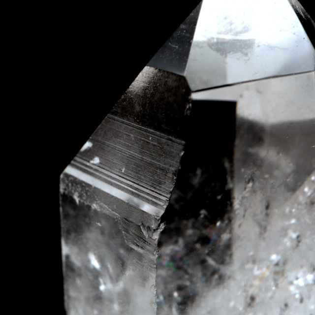レムリアンシード 水晶 六角柱 ポイント 一部面残し 研磨磨き 1点もの 5A 天然石 ブラジル バイーア州産 証明書付き