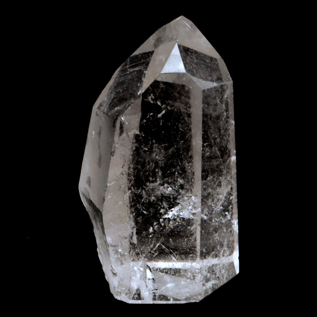 レムリアンシード 水晶 六角柱 ポイント 一部面残し 研磨磨き 1点もの 5A 天然石 ブラジル バイーア州産 証明書付き