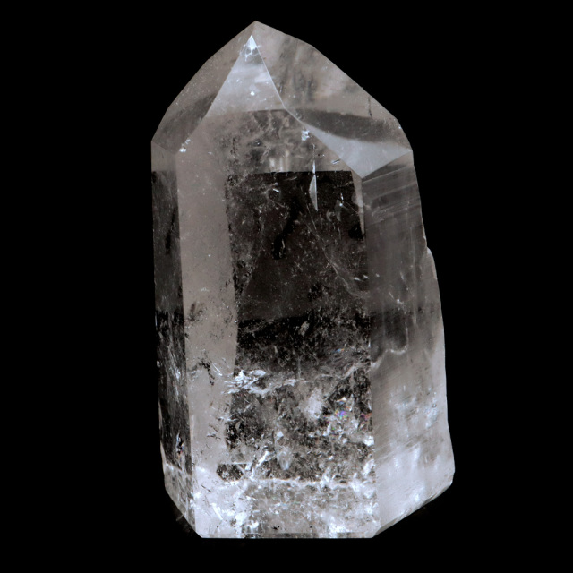 レムリアンシード 水晶 六角柱 ポイント 一部面残し 研磨磨き 1点もの 5A 天然石 ブラジル バイーア州産 証明書付き