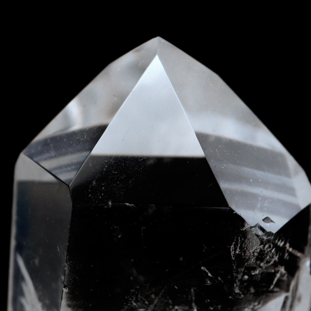 レムリアンシード 水晶 六角柱 ポイント 一部面残し 研磨磨き 1点もの 5A 天然石 ブラジル バイーア州産 証明書付き