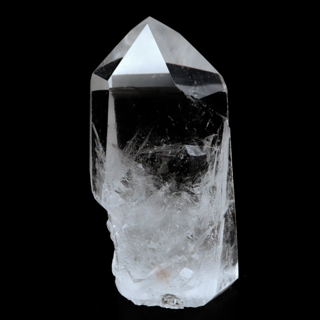 レムリアンシード 水晶 六角柱 ポイント 一部面残し 研磨磨き 1点もの 5A 天然石 ブラジル バイーア州産 証明書付き