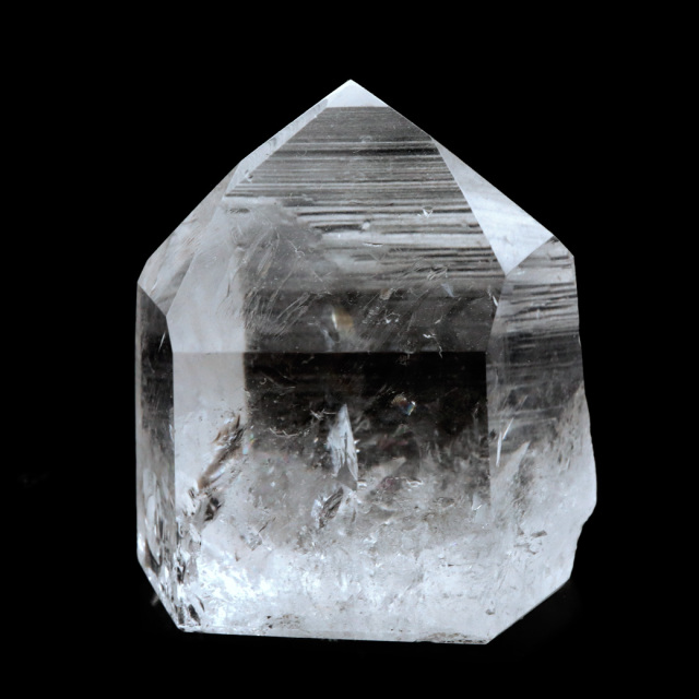 レムリアンシード 水晶 六角柱 ポイント 一部面残し 研磨磨き 1点もの 5A 天然石 ブラジル バイーア州産 証明書付き