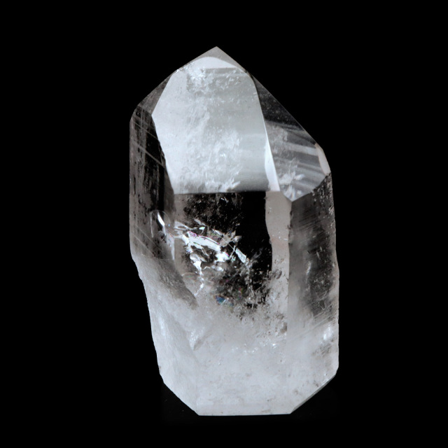 レムリアンシード 水晶 六角柱 ポイント 一部面残し 研磨磨き 1点もの 5A 天然石 ブラジル バイーア州産 証明書付き