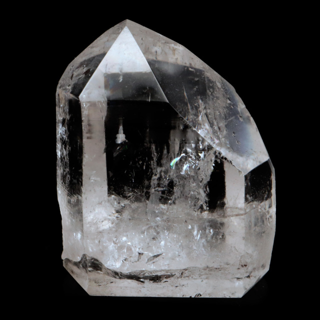 レムリアンシード 水晶 六角柱 ポイント 一部面残し 研磨磨き 1点もの 5A 天然石 ブラジル バイーア州産 証明書付き