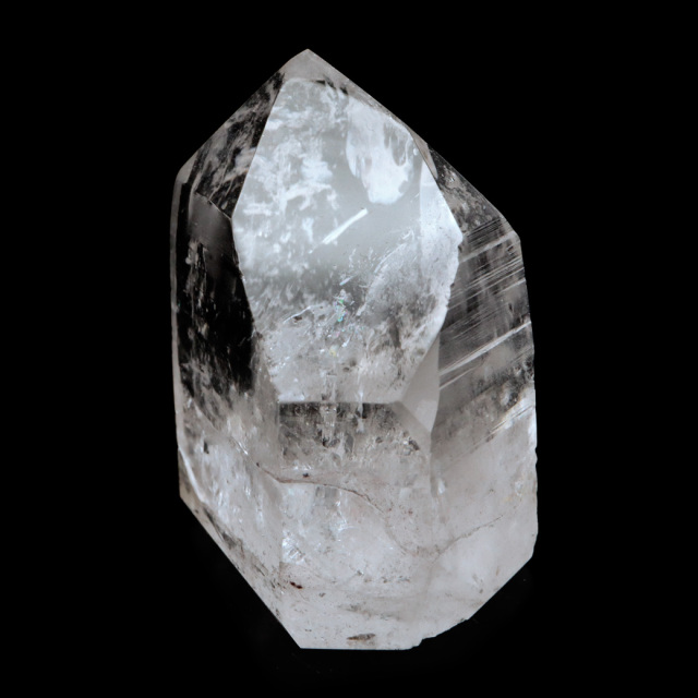 レムリアンシード 水晶 六角柱 ポイント 一部面残し 研磨磨き 1点もの 5A 天然石 ブラジル バイーア州産 証明書付き