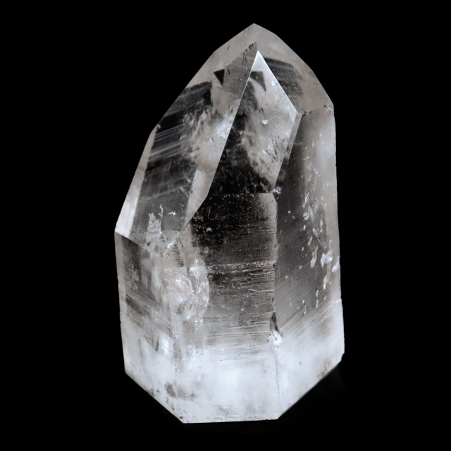 レムリアンシード 水晶 六角柱 ポイント 一部面残し 研磨磨き 1点もの 5A 天然石 ブラジル バイーア州産 証明書付き