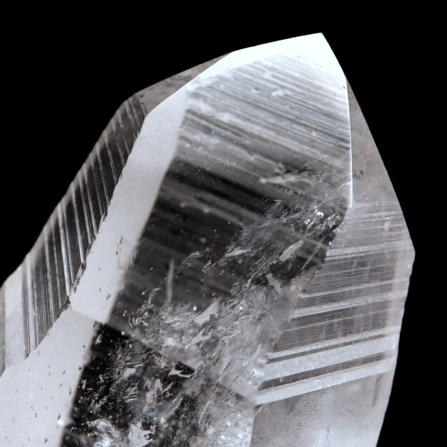 レムリアンシード 水晶 六角柱 ポイント 一部面残し 研磨磨き 1点もの 5A 天然石 ブラジル バイーア州産 証明書付き