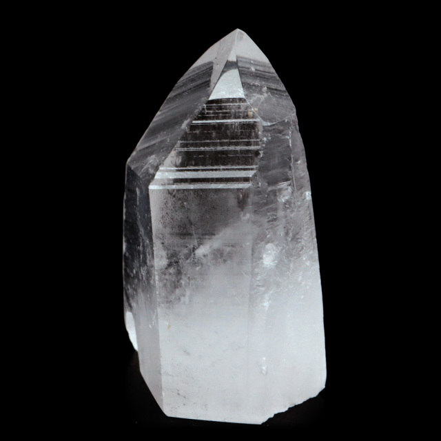 レムリアンシード 水晶 六角柱 ポイント 一部面残し 研磨磨き 1点もの 5A 天然石 ブラジル バイーア州産 証明書付き