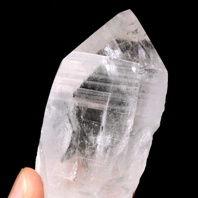 レムリアンシード | バーコード状の縞条線が特徴的な水晶