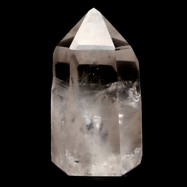 レムリアンシード 水晶 六角柱 ポイント 一部面残し 研磨磨き 1点もの AA 天然石 ブラジル バイーア州産 証明書付き