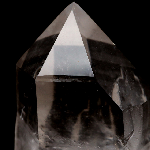 レムリアンシード 水晶 六角柱 ポイント 一部面残し 研磨磨き 1点もの AA 天然石 ブラジル バイーア州産 証明書付き