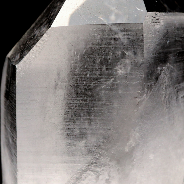 レムリアンシード 水晶 六角柱 ポイント 一部面残し 研磨磨き 1点もの AA 天然石 ブラジル バイーア州産 証明書付き