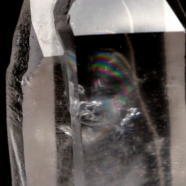 レムリアンシード 水晶 六角柱 ポイント 一部面残し 研磨磨き 1点もの AA 天然石 ブラジル バイーア州産 証明書付き