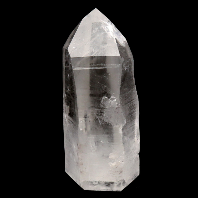 レムリアンシード 水晶 六角柱 ポイント 一部面残し 研磨磨き 1点もの AA 天然石 ブラジル バイーア州産 証明書付き