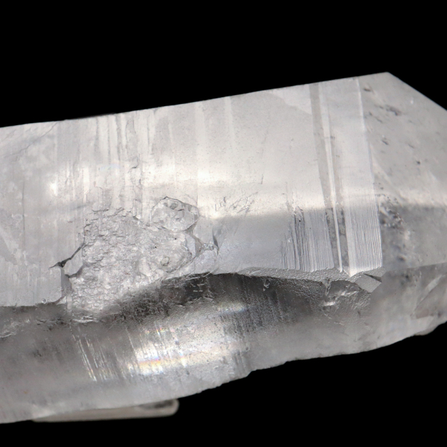 レムリアンシード 水晶 六角柱 ポイント 一部面残し 研磨磨き 1点もの AA 天然石 ブラジル バイーア州産 証明書付き