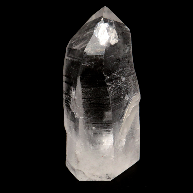 レムリアンシード 水晶 六角柱 ポイント 一部面残し 研磨磨き 1点もの AA 天然石 ブラジル バイーア州産 証明書付き