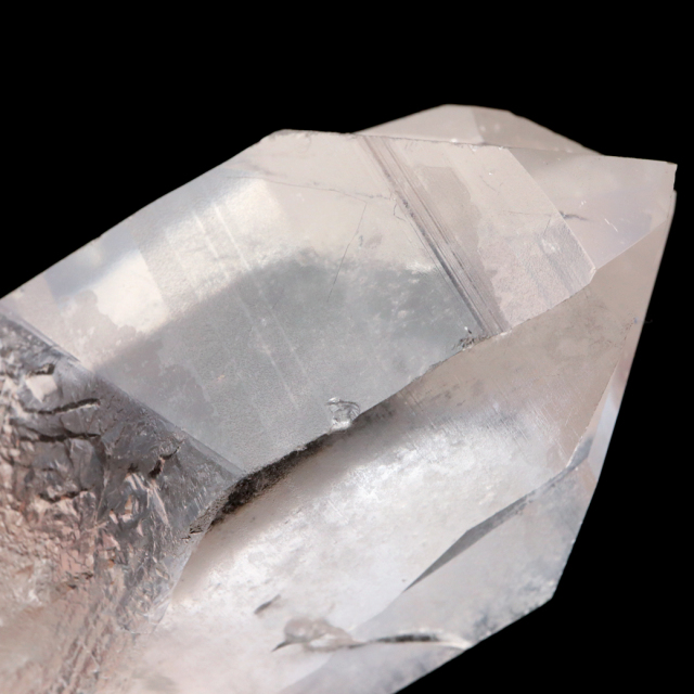 レムリアンシード 水晶 六角柱 ポイント 一部面残し 研磨磨き 1点もの AA 天然石 ブラジル バイーア州産 証明書付き