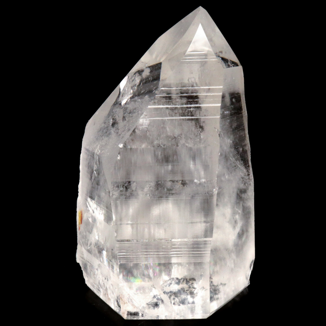 レムリアンシード 水晶 六角柱 ポイント 一部面残し 研磨磨き 1点もの AA 天然石 ブラジル バイーア州産 証明書付き