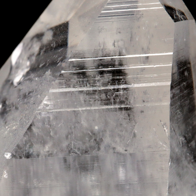 レムリアンシード 水晶 六角柱 ポイント 一部面残し 研磨磨き 1点もの AA 天然石 ブラジル バイーア州産 証明書付き