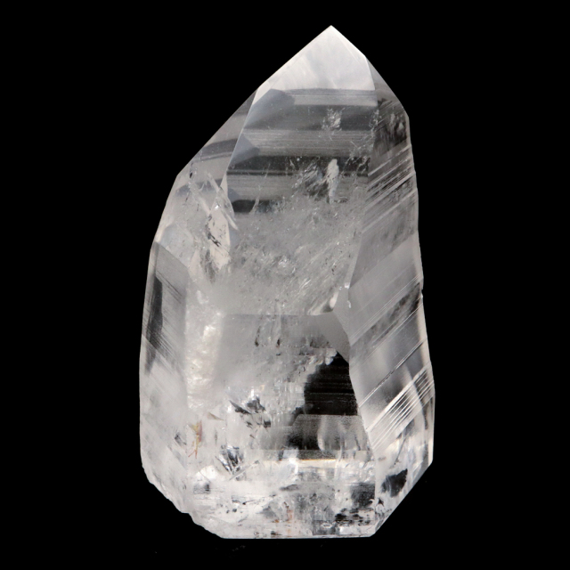 レムリアンシード 水晶 六角柱 ポイント 一部面残し 研磨磨き 1点もの AA 天然石 ブラジル バイーア州産 証明書付き