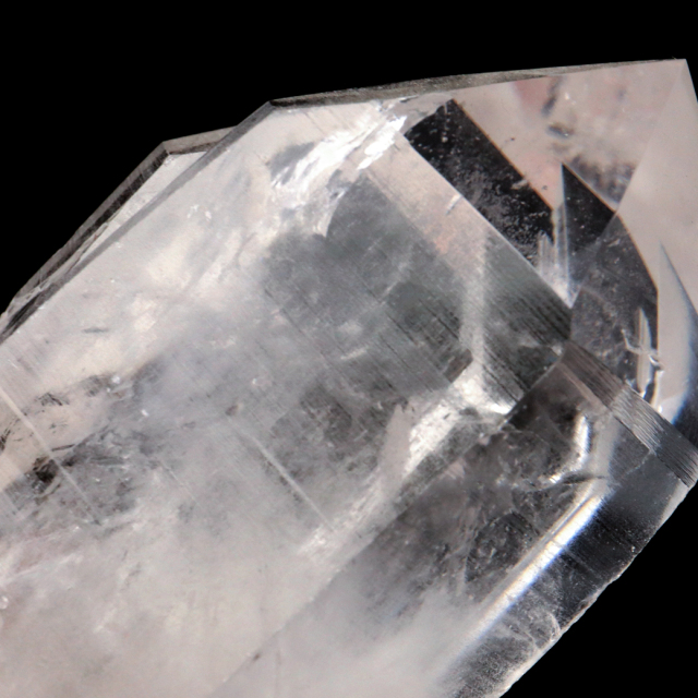 レムリアンシード 水晶 六角柱 ポイント 一部面残し 研磨磨き 329g 1点
