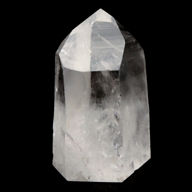 レムリアンシード 水晶 六角柱 ポイント 一部面残し 研磨磨き 1点もの AA 天然石 ブラジル バイーア州産 証明書付き