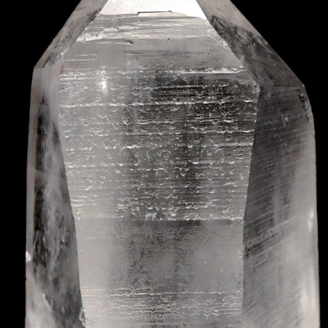 レムリアンシード 水晶 六角柱 ポイント 一部面残し 研磨磨き 1点もの AA 天然石 ブラジル バイーア州産 証明書付き