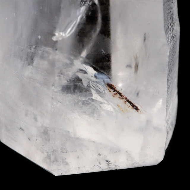 レムリアンシード 水晶 六角柱 ポイント 一部面残し 研磨磨き 1点もの AA 天然石 ブラジル バイーア州産 証明書付き