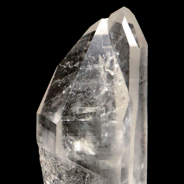レムリアンシード 水晶 六角柱 ポイント 一部面残し 研磨磨き 1点もの AA 天然石 ブラジル バイーア州産 証明書付き