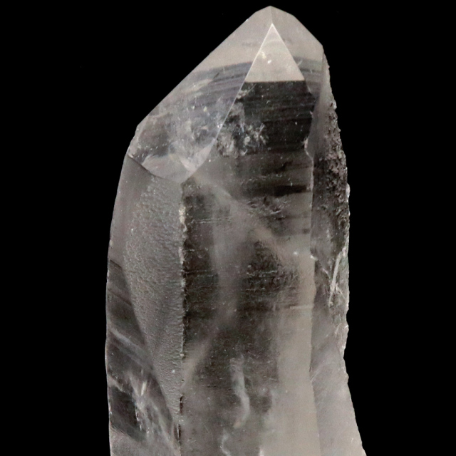 レムリアンシード 水晶 六角柱 ポイント 一部面残し 研磨磨き 1点もの AA 天然石 ブラジル バイーア州産 証明書付き