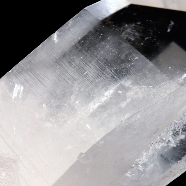 レムリアンシード 水晶 六角柱 ポイント 一部面残し 研磨磨き 1点もの AA 天然石 ブラジル バイーア州産 証明書付き