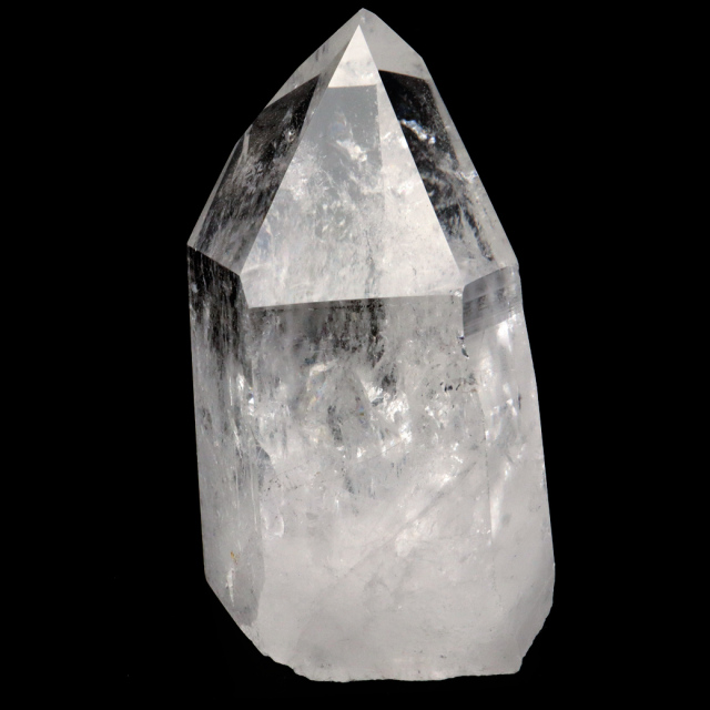 レムリアンシード 水晶 六角柱 ポイント 一部面残し 研磨磨き 1点もの AA 天然石 ブラジル バイーア州産 証明書付き