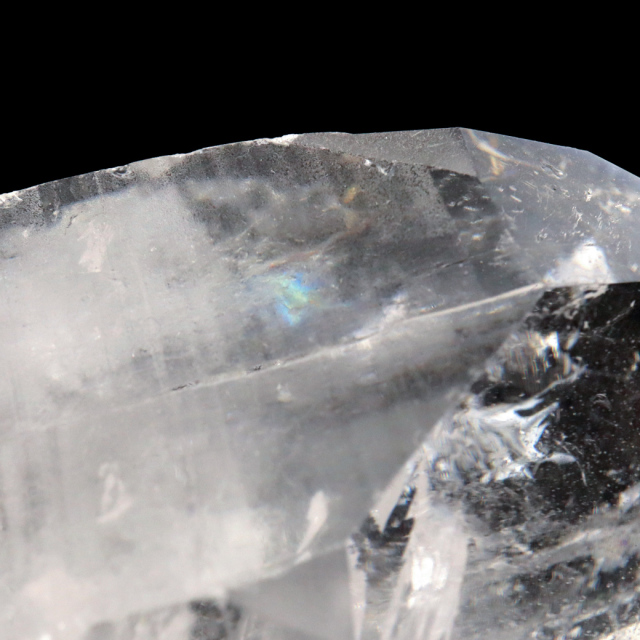 レムリアンシード 水晶 六角柱 ポイント 一部面残し 研磨磨き 1点もの AA 天然石 ブラジル バイーア州産 証明書付き