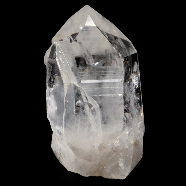 レムリアンシード 水晶 六角柱 ポイント 一部面残し 研磨磨き 1点もの AA 天然石 ブラジル バイーア州産 証明書付き