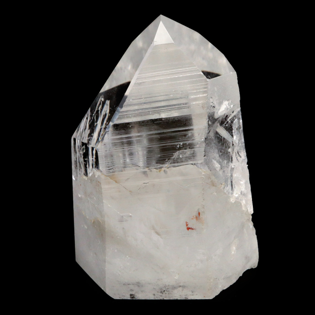 レムリアンシード 水晶 六角柱 ポイント 一部面残し 研磨磨き 1点もの AA 天然石 ブラジル バイーア州産 証明書付き