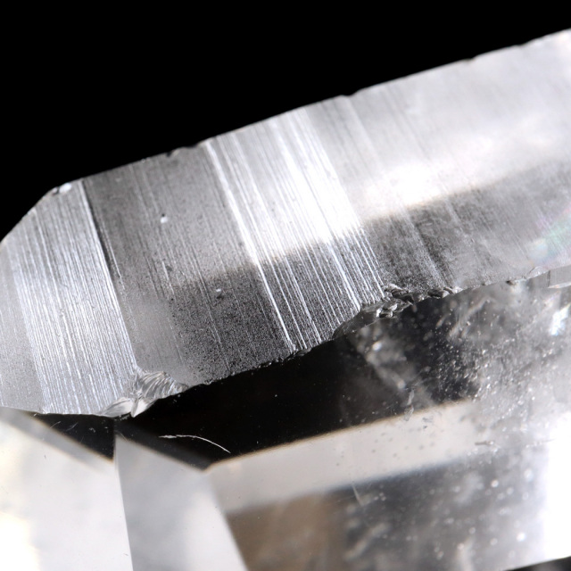 レムリアンシード 水晶 六角柱 ポイント 一部面残し 研磨磨き 1点もの 5A レインボー 天然石 ブラジル バイーア州産 証明書付き