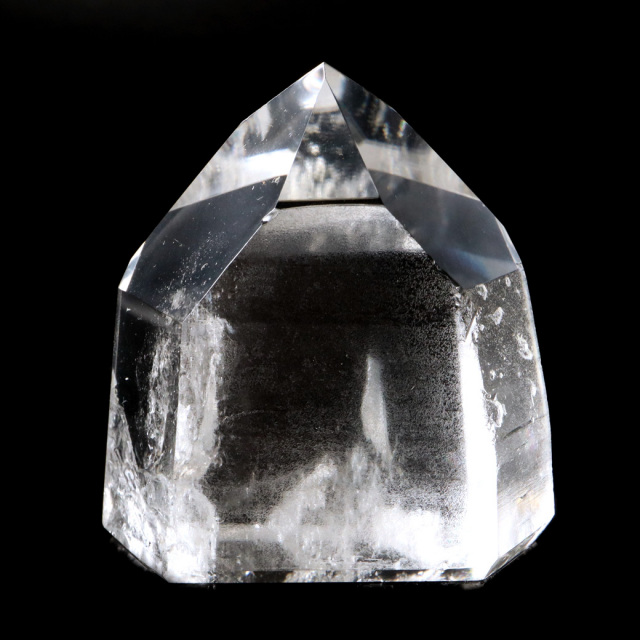 レムリアンシード 水晶 六角柱 ポイント 一部面残し 研磨磨き 1点もの 5A レインボー 天然石 ブラジル バイーア州産 証明書付き