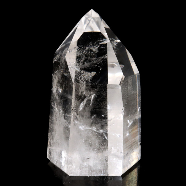 レムリアン水晶 六角柱 GOLD STONE レムリアンシード 水晶 六角柱 ポイント 全面研磨 磨き