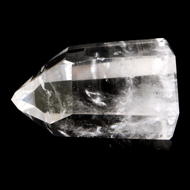 レムリアンシード 水晶 六角柱 ポイント 一部面残し 研磨磨き 1点もの 5A レインボー 天然石 ブラジル バイーア州産 証明書付き