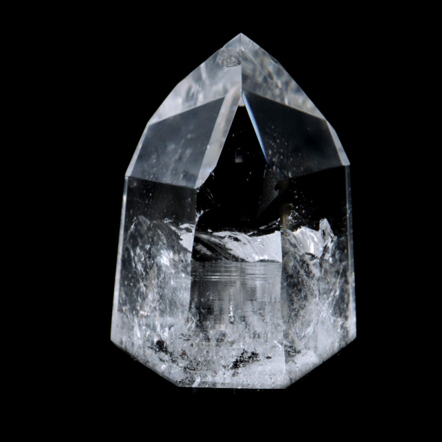 レムリアンシード 水晶 六角柱 ポイント 一部面残し 研磨磨き AAAAA 虹入り レインボー ブラジル セーラ・デ・カブラル産