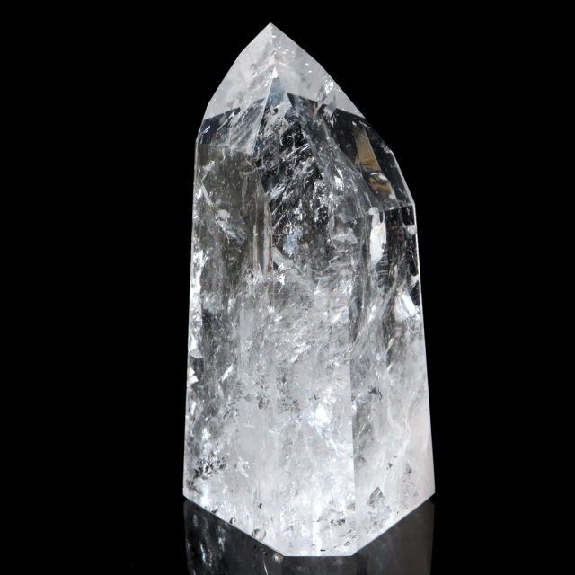 レムリアンシード 水晶 六角柱 ポイント 全面研磨 磨き 1点もの AAAAA 虹入り レインボー ブラジル セーラ・デ・カブラル産