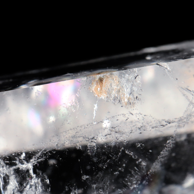 レムリアンシード 水晶 六角柱 ポイント 全面研磨 磨き 1点もの AAA+ 虹入り  ブラジル バイーア州産 証明書付き