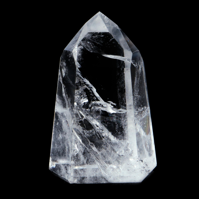 レムリアンシード 水晶 六角柱 ポイント 全面研磨 磨き 1点もの AAA+ 虹入り  ブラジル バイーア州産 証明書付き