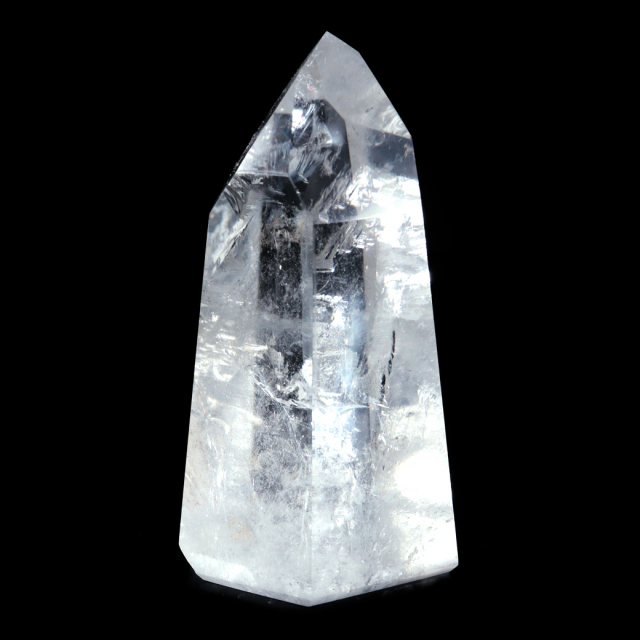 レムリアンシード 水晶 六角柱 ポイント 全面研磨 磨き 1点もの AAA+ 虹入り  ブラジル バイーア州産 証明書付き
