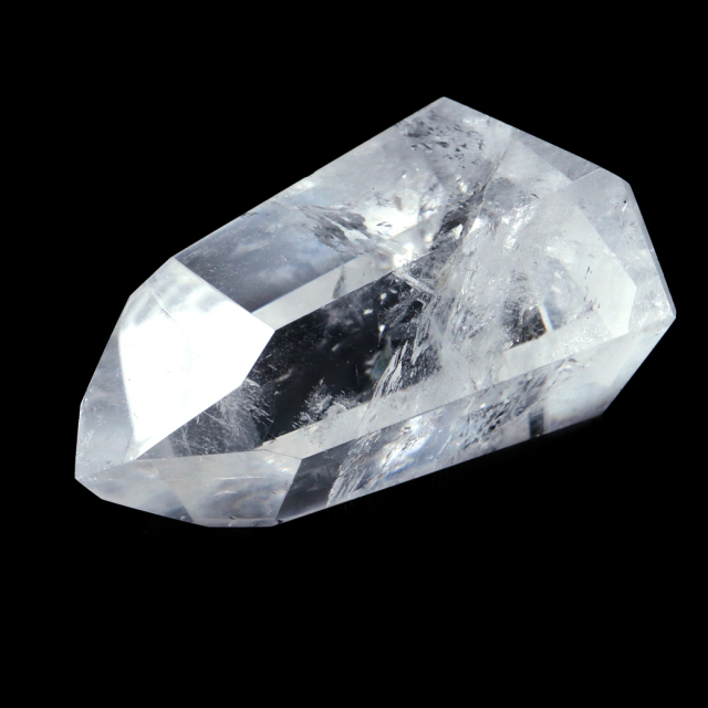 レムリアンシード 水晶 六角柱 ポイント 全面研磨 磨き 1点もの AAA+ 虹入り  ブラジル バイーア州産 証明書付き