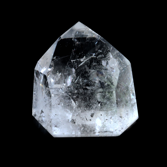 レムリアンシード 水晶 六角柱 ポイント 全面研磨 磨き 1点もの AAA+ 虹入り  ブラジル バイーア州産 証明書付き